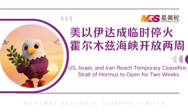 美以伊达成临时停火 霍尔木兹海峡开放两周