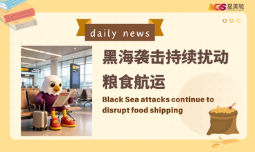 黑海袭击持续扰动粮食航运